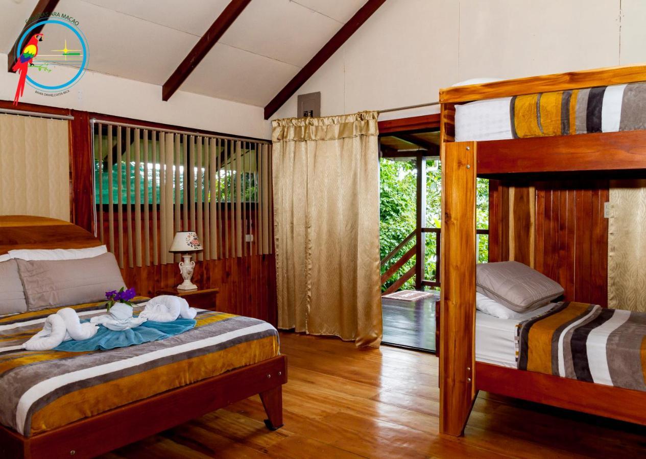 Cabana Ara Macao Lodge Драке Экстерьер фото